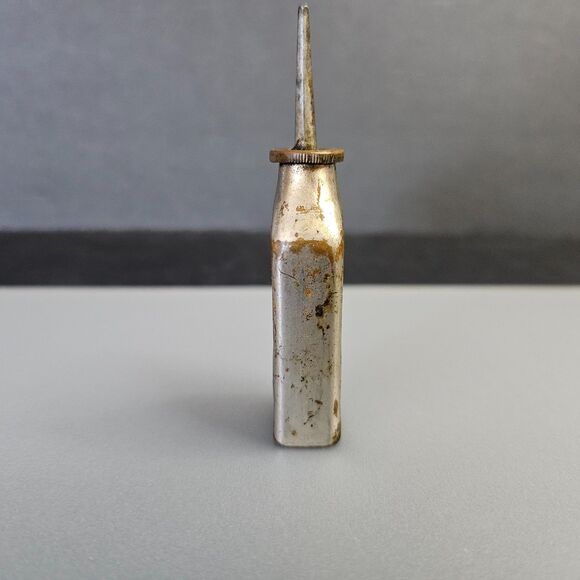 Star Oiler Sewing Machine Oil Can Lubricant Patented Cushman & Denison NY 3.5" - Picture 5 of 7